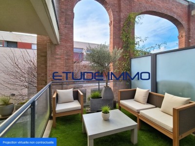 APPARTEMENT T2 avec Terrasse et parking A VENDRE - LILLE CORMONTAIGNE - 47 m2 - 228000€