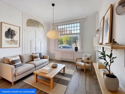 Maison de caractère 103 m² avec jardin à vendre - Tourcoing Phalempins