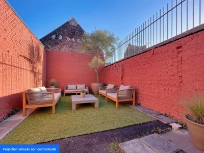 Maison de caractère 103 m² avec jardin à vendre - Tourcoing Phalempins
