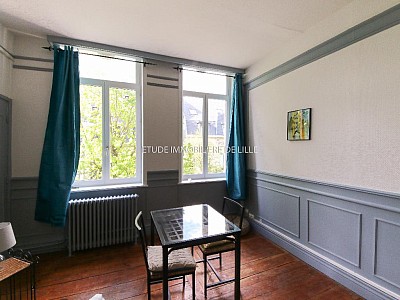 Studio meubl lumineux avec cuisine spare  633  CC