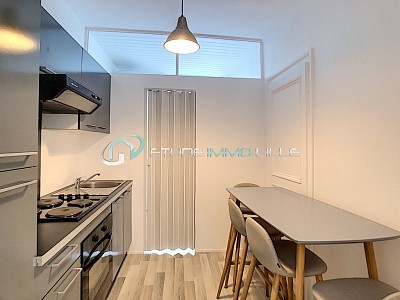 STUDIO A LOUER - LILLE ST MICHEL - 21.13 m2 - 491,33€ charges comprises par mois