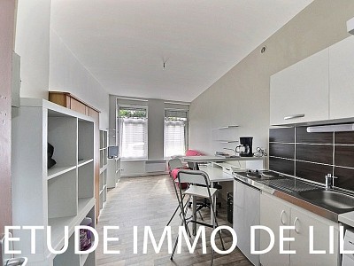 STUDIO - LILLE VAUBAN - CORMONTAIGNE - 20.24 m2 - LOUÉ