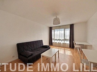 STUDIO AVEC PARKING* A LOUER - LILLE VAUBAN - 26.81 m2 - 615€ charges comprises par mois