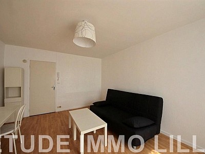 STUDIO AVEC PARKING* A LOUER - LILLE VAUBAN - 26.81 m2 - 615€ charges comprises par mois