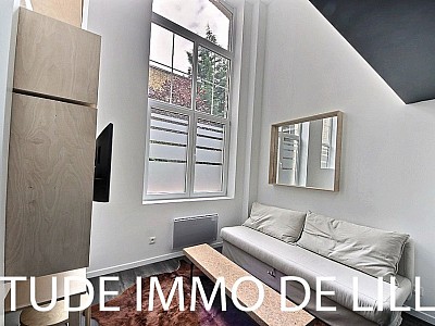 APPARTEMENT T1 - LILLE VAUBAN - 27 m2 - LOUÉ