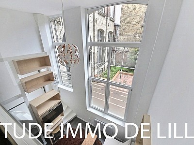 APPARTEMENT T1 - LILLE VAUBAN - 27 m2 - LOUÉ