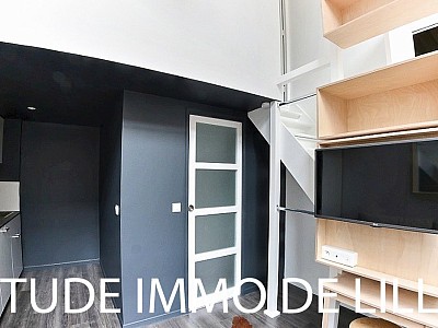 APPARTEMENT T1 A LOUER - LILLE VAUBAN - 27 m2 - 580€ charges comprises par mois