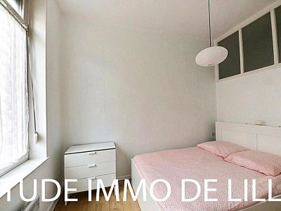 APPARTEMENT T1 - LILLE VAUBAN - 28.7 m2 - LOUÉ