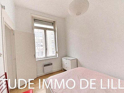 APPARTEMENT T1 - LILLE VAUBAN - 28.7 m2 - LOUÉ