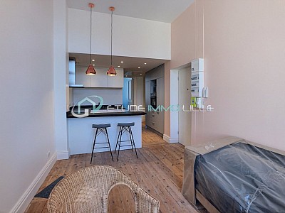 APPARTEMENT T2 A LOUER - LILLE SOLFERINO SACRE COEUR - 37.05 m2 - 850 &euro; charges comprises par mois