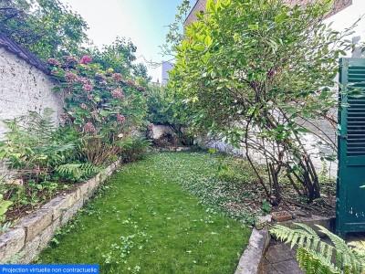 T2 57 m  Charme de l ancien, jardin, Lille Gambetta