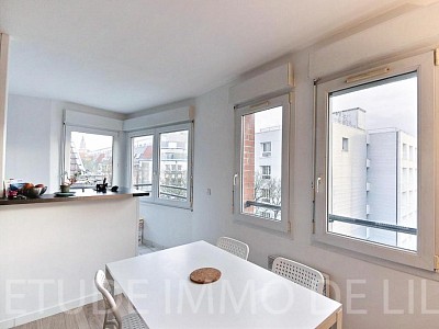 APPARTEMENT T3 - LILLE VAUBAN - 57.62 m2 - LOUÉ