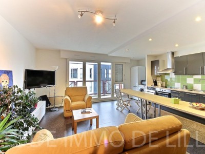 APPARTEMENT T3 - LILLE VAUBAN - 62.76 m2 - VENDU