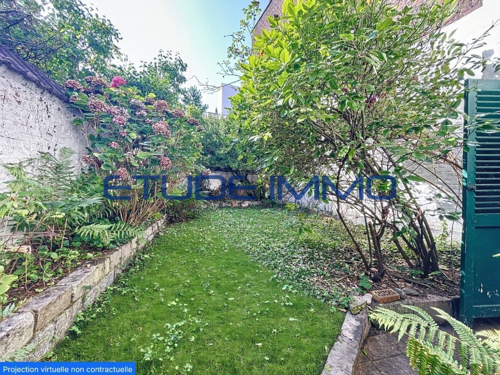 T2 57 m  Charme de l ancien, jardin, Lille Gambetta