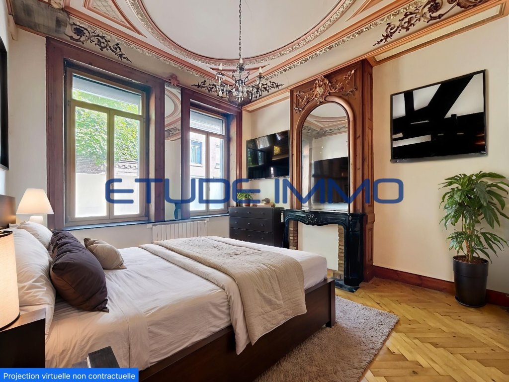 T2 57 m  Charme de l ancien, jardin, Lille Gambetta