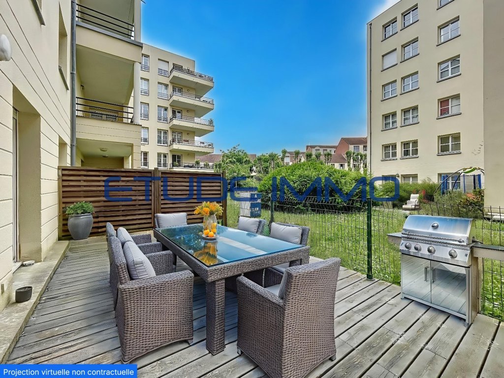 T2 45 m² Lille – Terrasse privative, garage, près de la Catho