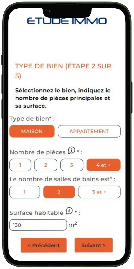 Visuel estimation en 3 clics